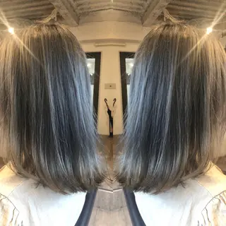 ミディアム カラー 美髪・艶髪特化美容師 RYOJIのヘアスタイル
