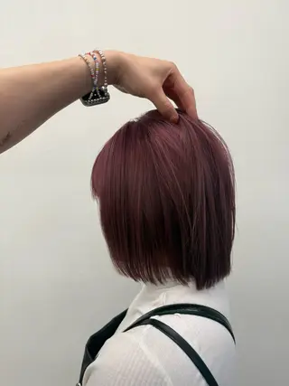 ショート カラーモデル募集 🤍momoha🤍のヘアスタイル