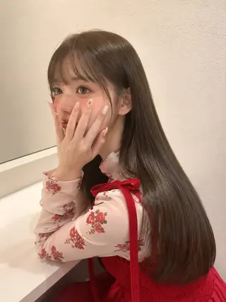 セミロング カラー 18日◎髪質改善 misatoのヘアスタイル