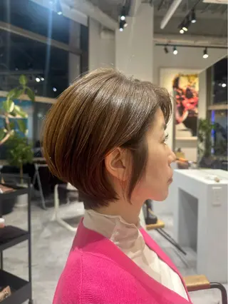 ショート ショートカット🧸 ごとうさなのヘアスタイル