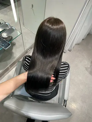 セミロング 川村 歩夏のヘアスタイル