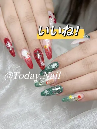 ネイル ラン 花花．nailのネイルデザイン