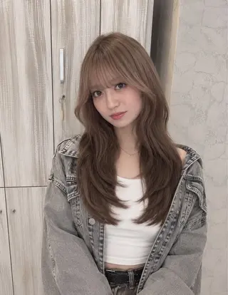 ロング カラー ✨髪質改善カラー✨ ななみのヘアスタイル