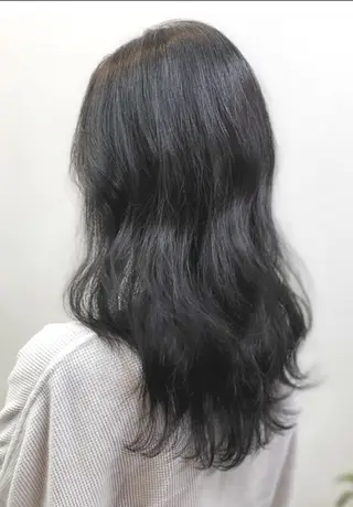 カラー セミロング シールエクステ🎀 ホシノ🕒ユウカのヘアスタイル
