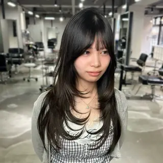 ロング 韓国レイヤー🇰🇷 艶髪💎renのヘアスタイル