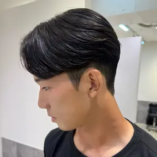 メンズ センターパート特化/ メンズカット/ヒロキのヘアスタイル