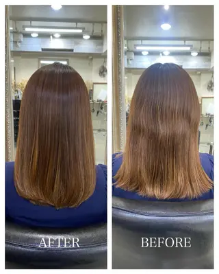 ミディアム 森川 達功のヘアスタイル