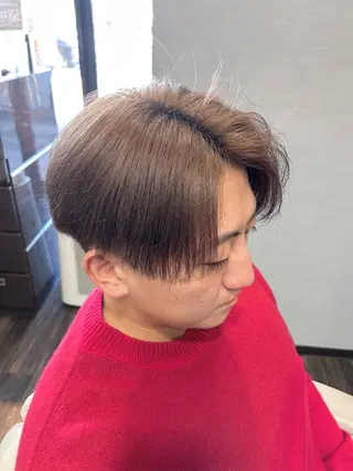 ミディアム メンズパーマ募集中/ 栄/大場和哉のヘアスタイル