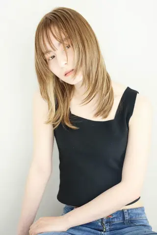 セミロング コトナ越谷/ 高堰朱羽.。.:*☆のヘアスタイル