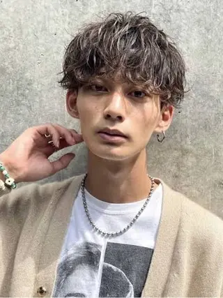 パーマ 💫メンズパーマ特化 💫fifthそへるのヘアスタイル