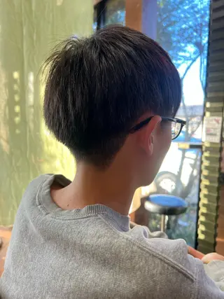 ショート メンズ 奥田 勝亮のヘアスタイル