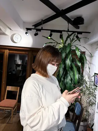 ミディアム レイヤー透明感カラー /gima🌱のヘアスタイル