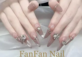 ネイル FanFan 長さ出し専門のネイルデザイン