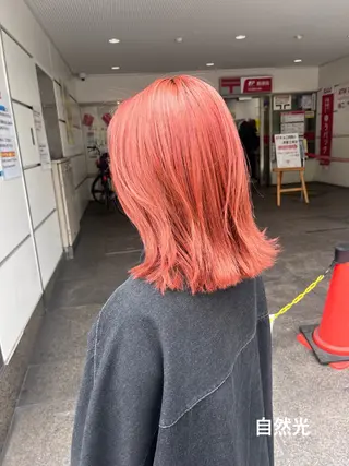 ミディアム お肌映えカラー/ レイヤーカット/田代のヘアスタイル
