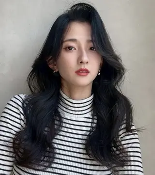 ロング カラー n ♡のヘアスタイル