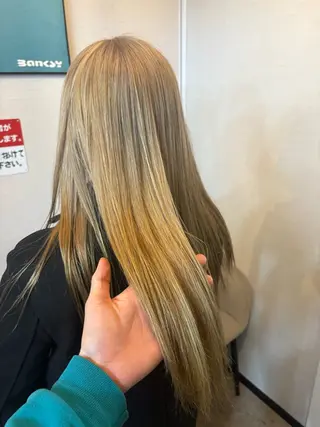 ロング カラー ✂︎美容室✂︎ hiroマンツーマンのヘアスタイル