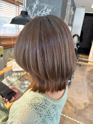 ミディアム カラー SAYA ‪🌱‬のヘアスタイル