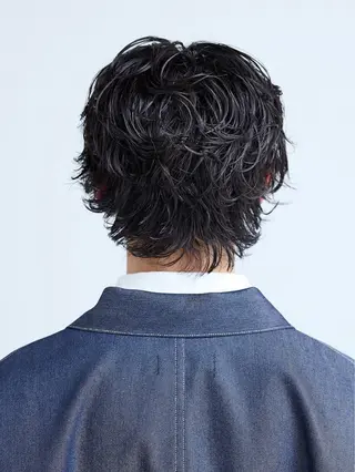 ショート パーマ メンズ 似合わせスタイル 表参道🌿ちえのヘアスタイル