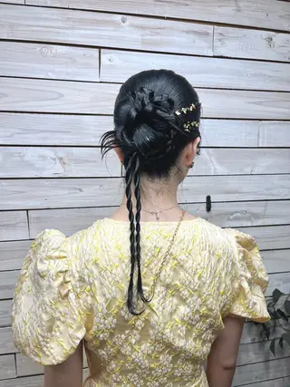 ロング 西林 玲那/ヘアセットのヘアスタイル