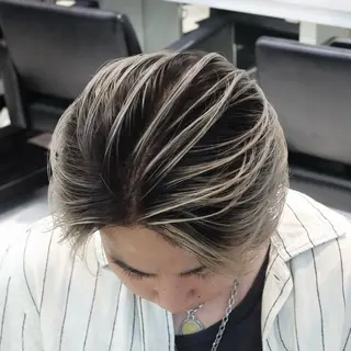 カラー メンズ 【バレイヤージュ】 🔥メンズRYUTAのヘアスタイル