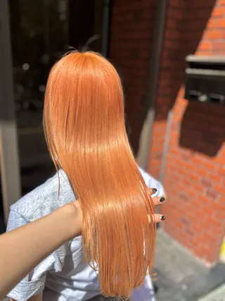 セミロング カラー ACRO Hirokiのヘアスタイル