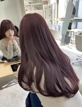 ロング カラーモデル募集中 Rei🐈⬛/大宮のヘアスタイル