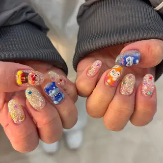 ネイル 栗田 ゆう子のネイルデザイン