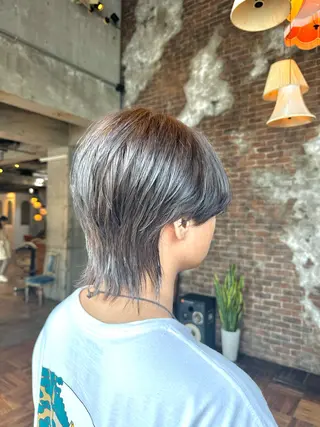 ミディアム メンズ 韓国レイヤー✨ yasuko銀座のヘアスタイル