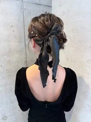 ヘアアレンジ はやしほのか| ヘアセット×カラーのヘアスタイル