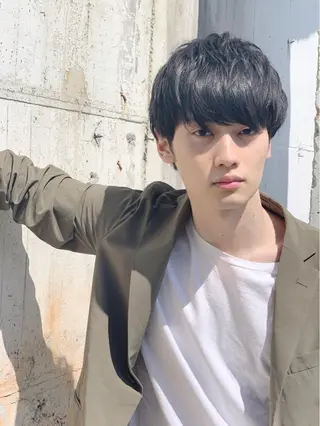 ショート メンズ 山本 章人のヘアスタイル