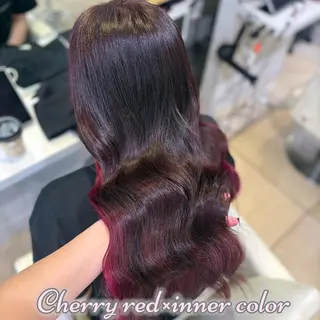 ロング カラー 新宿/艶カラー 🎀韓国ヘアKANAのヘアスタイル
