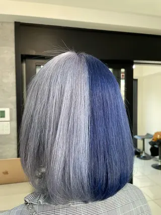 ミディアム 髪質改善✂︎KODE 透明感カラーのヘアスタイル
