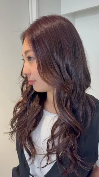 ロング カラー ヘアアレンジ 英 このみのヘアスタイル