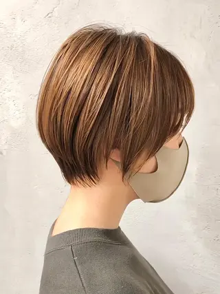 ショート 長谷川 駿のヘアスタイル