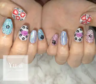 ネイル yu-a☆ 柏ネイルのネイルデザイン