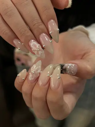 ネイル Hata nail 🎀個性派ニュアンスのネイルデザイン