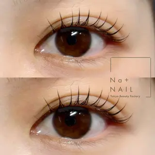 パーマ Na+nail 葛西本店のマツエク・マツパデザイン