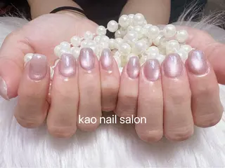 ネイル kao nail マグネット/長さだしのネイルデザイン