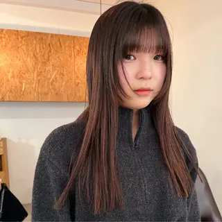 ロング 暖色/パーマ 🌼クニトウメイのヘアスタイル