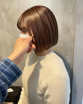 ショート 👑ボブはお任せ ミヤノ👑のヘアスタイル