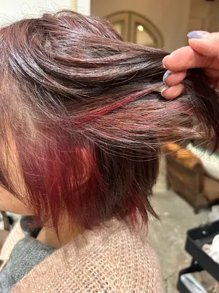ショート 樋富 優香のヘアスタイル