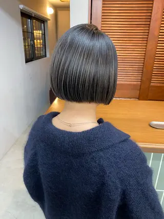ショート ムナカタ アカリのヘアスタイル