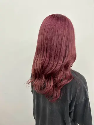 ロング カラー vince hinataのヘアスタイル