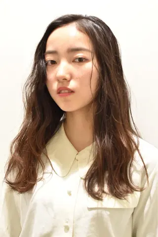 ロング fuchigami suzunoのヘアスタイル