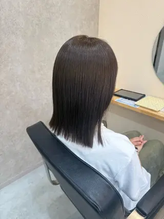 ミディアム 🍒透明感カラー /ダブルカラー🍒のヘアスタイル