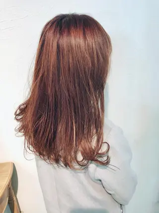 ミディアム 植野/新宿 高田馬場のヘアスタイル