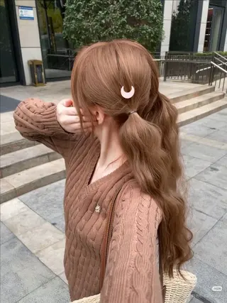 カラー 透明感うる艶カラー 🤍MANAMIのヘアスタイル