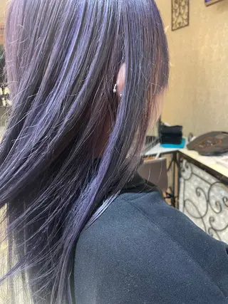 ロング カラー horie mayaのヘアスタイル