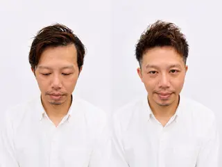 ミディアム BEyoND マネージャーのヘアスタイル