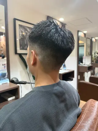 ショート メンズ モモ モデル様募集のヘアスタイル